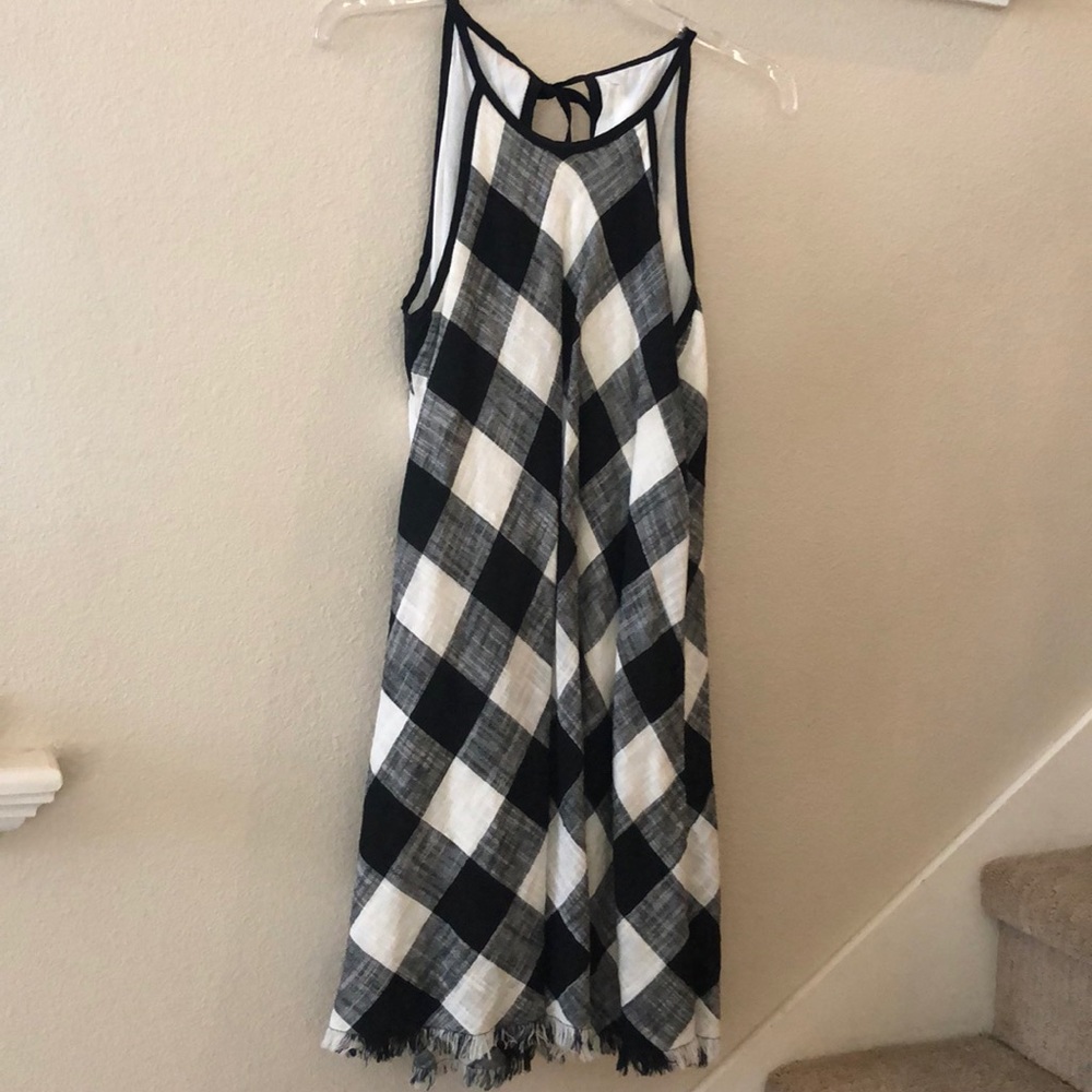 Buffalo check dress